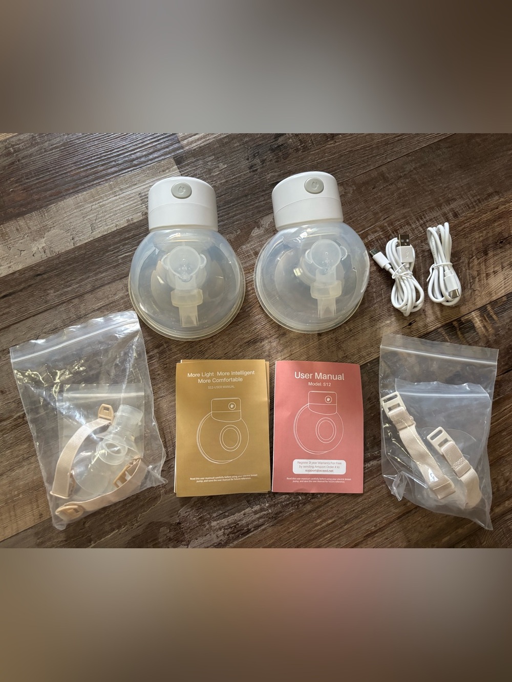 Momcozy s12 wearable breast pump duplicate